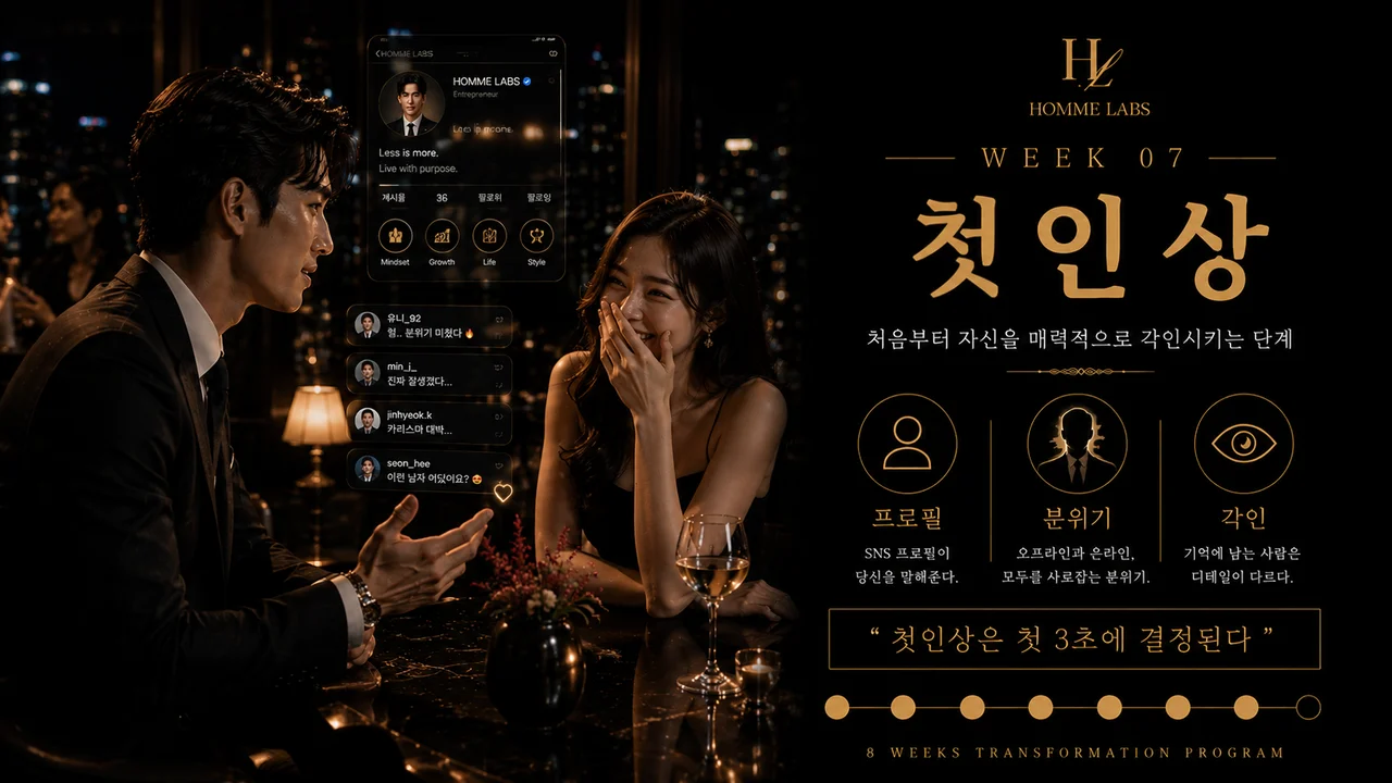 환골탈태 마스터마인드 : 7주차