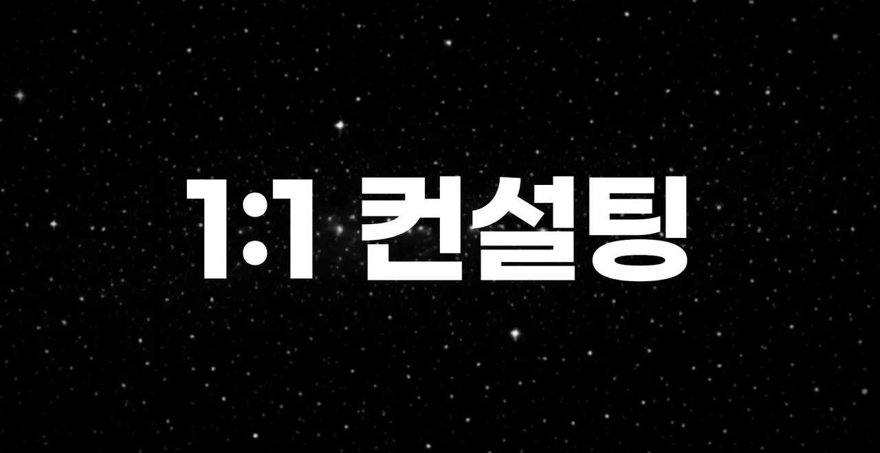 1:1 컨설팅