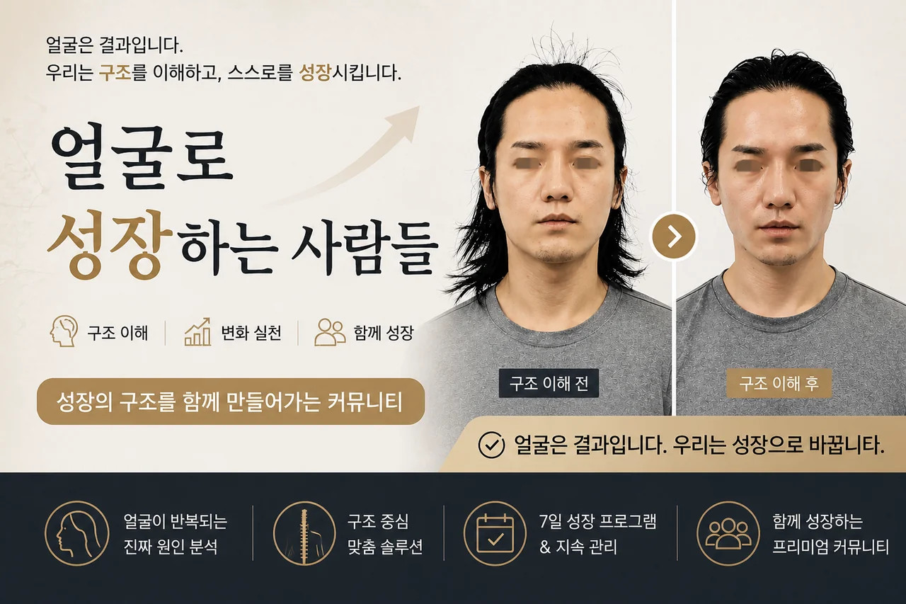 얼굴로 성장하는 사람들