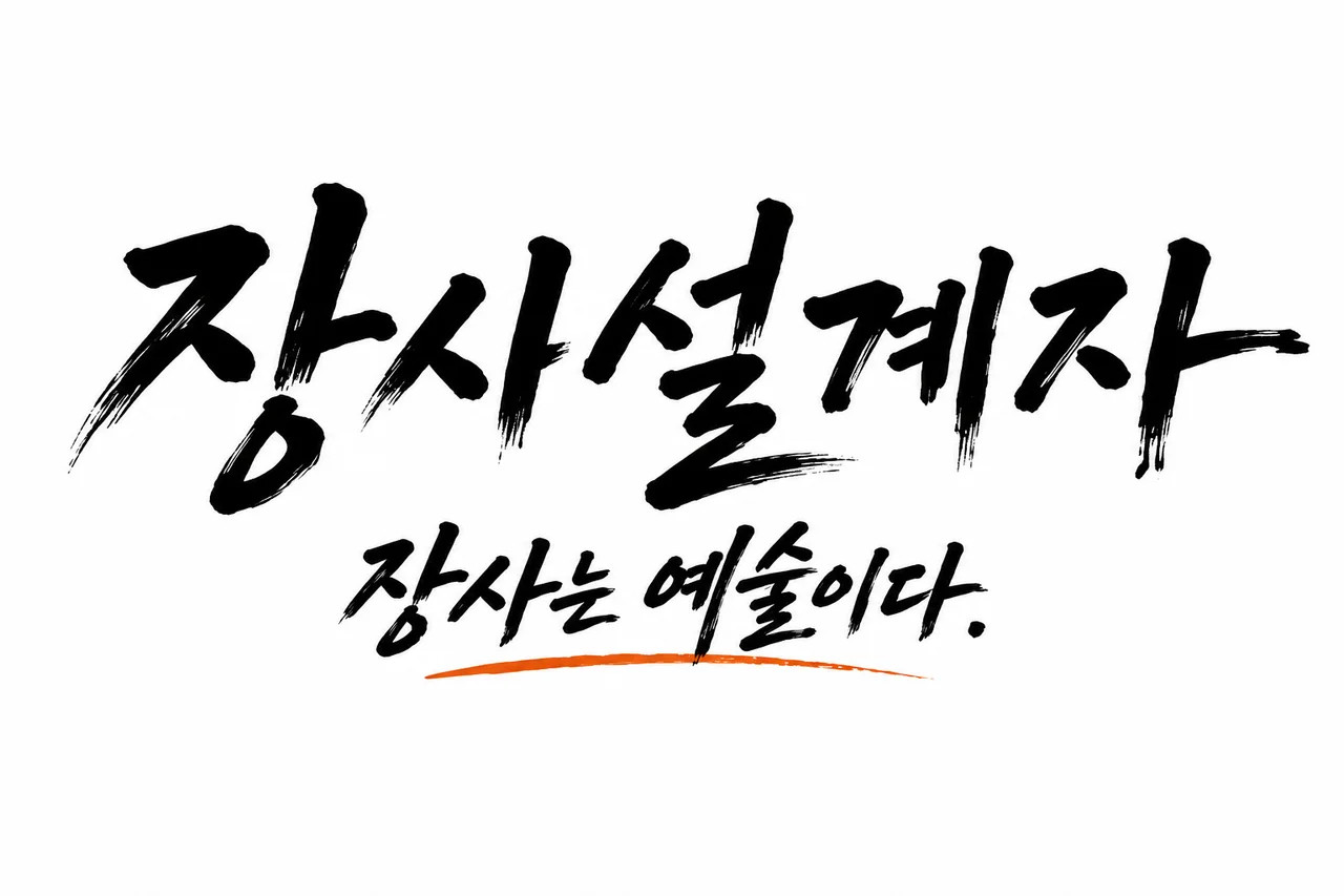 장사설계자 ㅣ 장사는 예술이다.